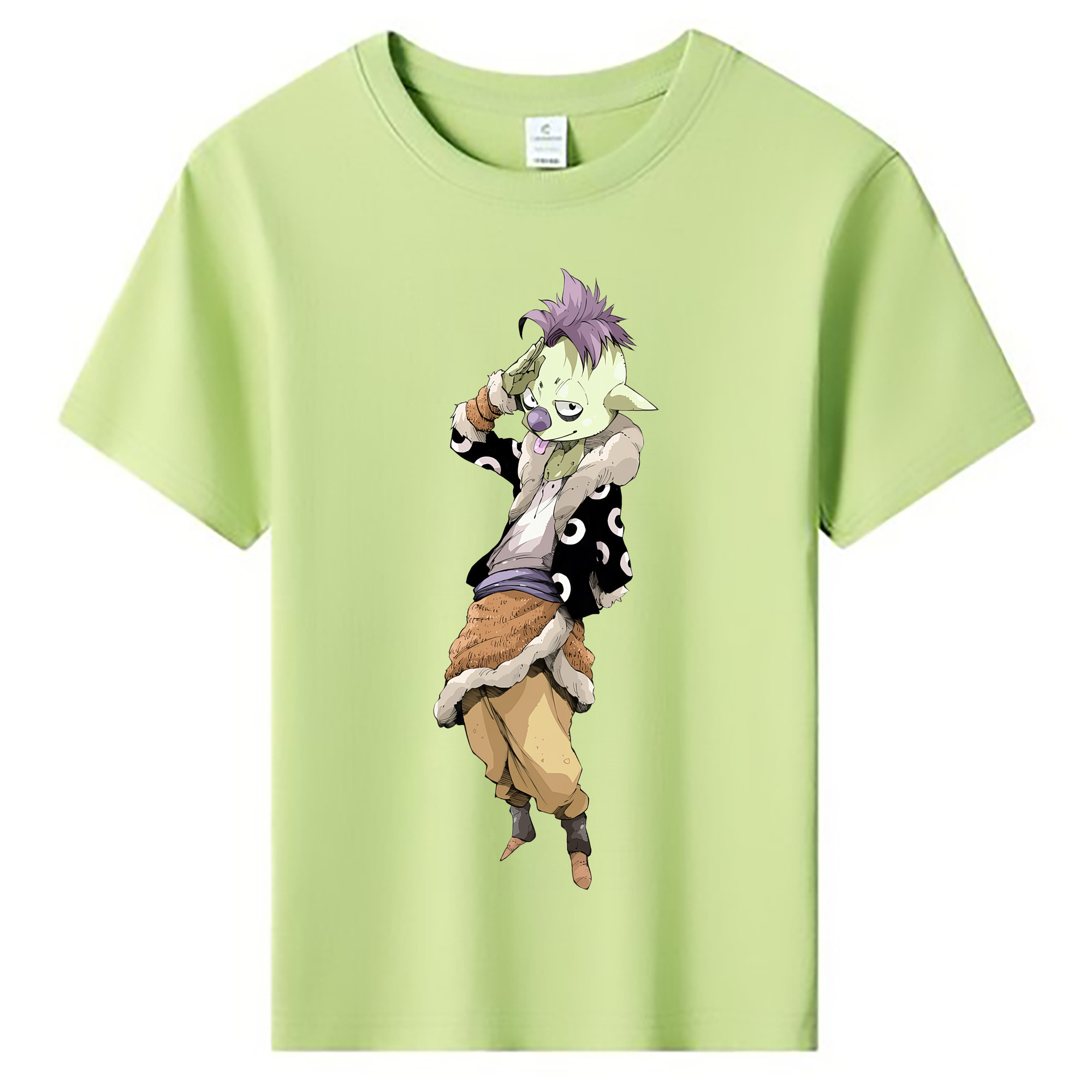 （画像用） 転スラ Regarding Reincarnated to Slime 綿100％キッズTシャツ（フロントプリント）